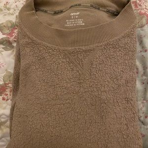 American Eagle Inside Out Oversized Sweater
